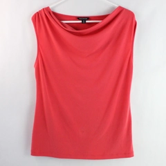 George Coral Colored Blouse Tank Top Women's Size Small 4-6