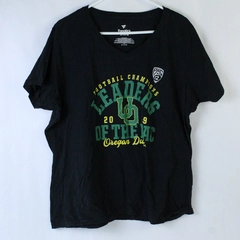 Fanatics UO 2019 Football Champions T Tee Shirt Size 3XL Green Short Sleeves