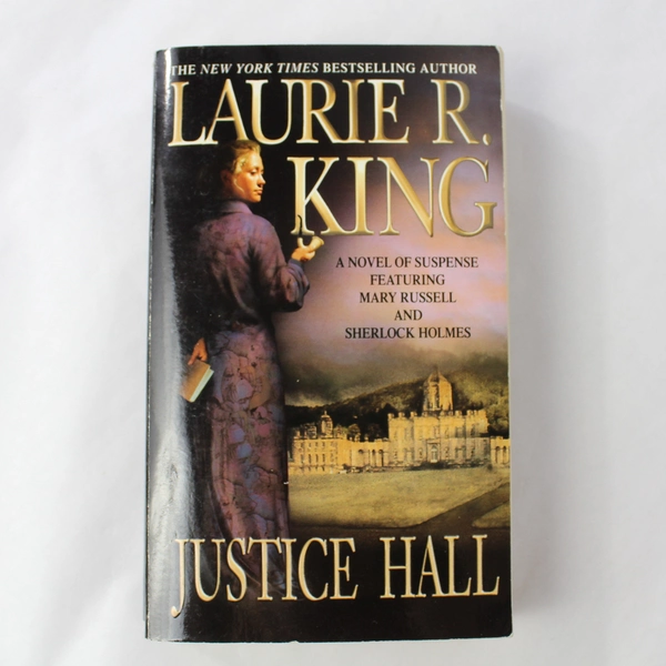 Justice Hall by Laurie R. King Suspense Novel 2002 Bantam Books Paperback