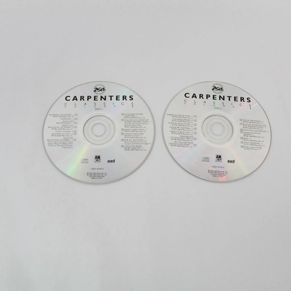 Carpenters Classics Volume 2 CD Set 1987 2 Discs Pre-Owned As-Is