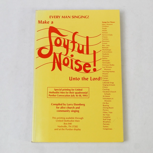Make a Joyful Noise Unto the Lord by Larry Eisenberg Vintage 1993 Paperback