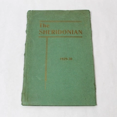The Sheridonian 1929-1930 Vintage Oregon High School Publication Paperback