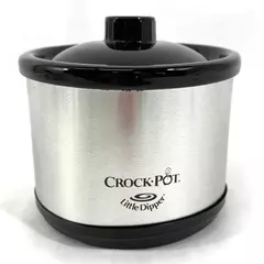Stainless Steel Crock-Pot Little Dipper Slow Cooker Model 32041-SP 5.5"
