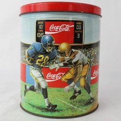 Vintage 1993 Coca-Cola Company Collector Sports Tin Recycled Material