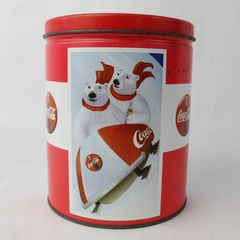 Vintage 1994 Coca-Cola Company Collector Polar Bear Winter Sports Tin