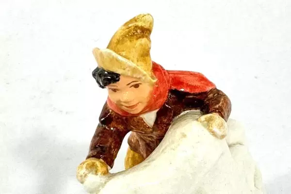 LE 1979 Sebastian Snowball Fight Miniature Figurine #5134/10000 Collectible