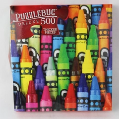 Puzzlebug Deluxe 500 Piece Cray-Z-Art Crayon Puzzle