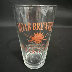 Moab Brewery Beer Glass Souvenir You Can't Beat a Dead Horse