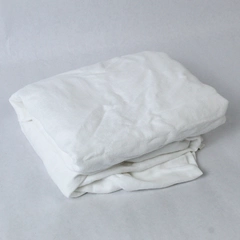 Vintage Tablecloth White Square Dining Home Decor