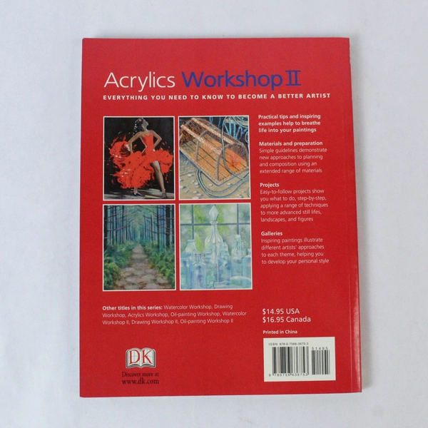 Acrylics Workshop II Karen Keable 2008 Paperback