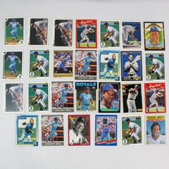 Lot of 27 George Brett Baseball Cards Topps Donruss Fleer Upper Deck 80's 90's