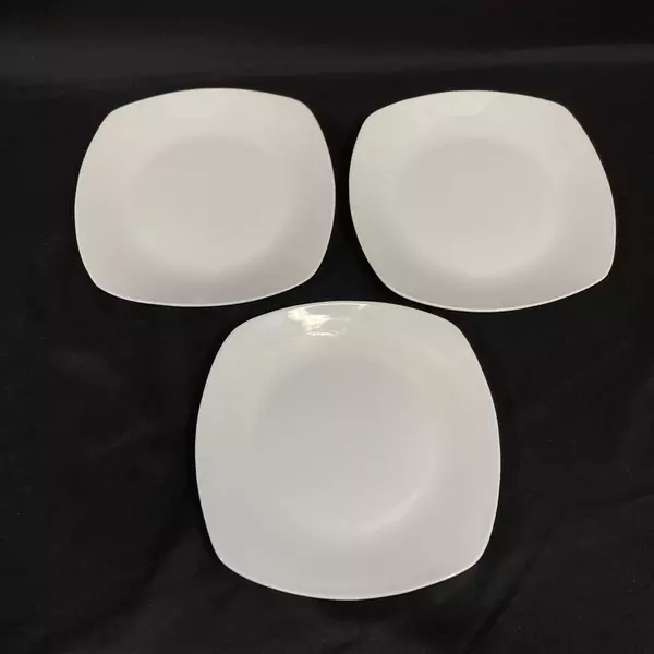 Lot of 3 Tabletops Avenue Square Salad Plates 7.5 Inch