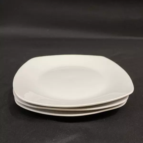 Lot of 3 Tabletops Avenue Square Salad Plates 7.5 Inch