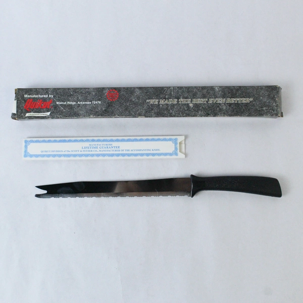 Vintage Sharpkut II Carve & Serve Knife Serrated Blade Scott Fetzer Company