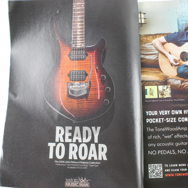 Guitar Player Magazine May 2019 Brian Setzer Front Cover Buckcherry Molly Tuttle