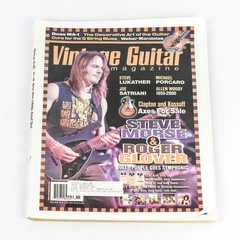 Vintage Guitar Magazine Steve Morse and Roger Glover November 2000 Vol 15 No 1