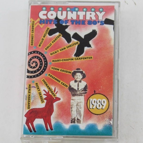 Greatest Country Hits of the 80's Audio Cassette Tape CBS Records 1990