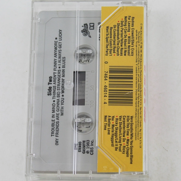 Greatest Country Hits of the 80's Audio Cassette Tape CBS Records 1990