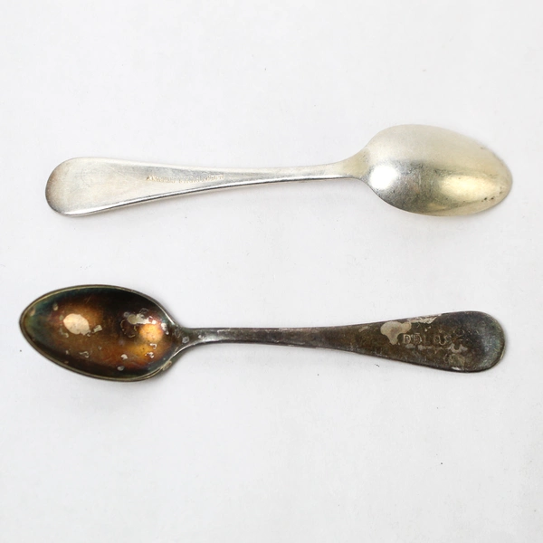 Set of 10 Vintage Albert Pick & Company Delos Sugar Spoons Flatware 4.25 Inch