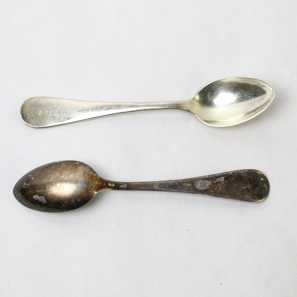 Set of 10 Vintage Albert Pick & Company Delos Sugar Spoons Flatware 4.25 Inch