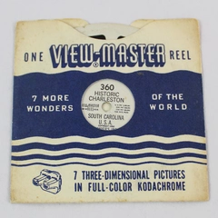 Vintage Sawyer's ViewMaster Historic Charleston 360 World Wonders