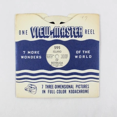 Vintage View-Master Reel 595 Island of Bermuda by Sawyer's Inc. 1947