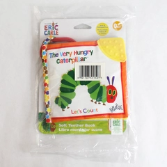 New Sealed The Very Hungry Caterpillar Let's Count Soft Teether Book