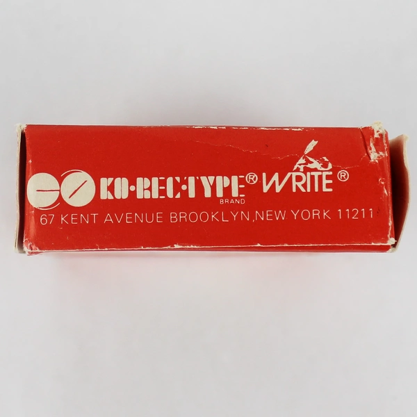 Vintage Ko-Rec-Type Black Inked Typewriter Ribbon for Smith Corona 42B