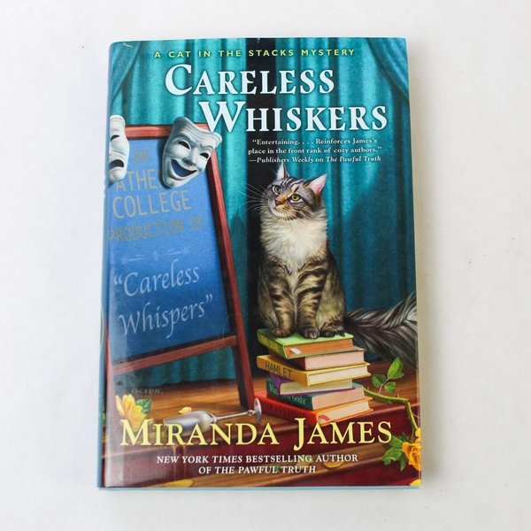 Careless Whiskers A Cat in the Stacks Mystery by Miranda James Hardcover DJ