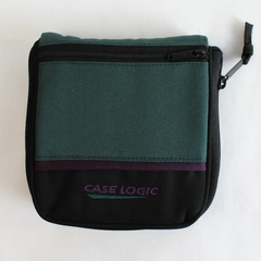 Case Logic CD/DVD/Bluray Case Wallet - 24 Discs - Green Purple Black Zippered