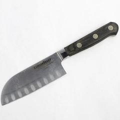 Lamson Sharp Ebony 5” Kitchen Santoku Knife USA High-Carbon Stainless