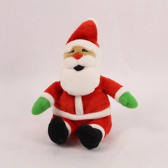 Gund Kringle Santa 8829 Christmas Plush Bean Bag Toy 8" Pre-Owned