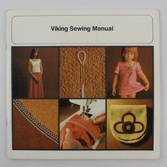 Vintage Viking Sewing Manual Book 1975 Pre-Owned Good Condition