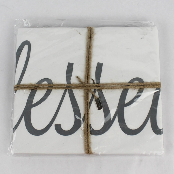 Lot of 2 Rendezvous Dreams Blessed Standard Pillowcases White 20x30 In
