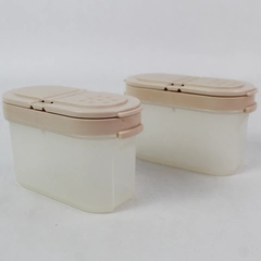 Lot of 2 Tupperware Modular Mates Spice Shakers 1843-19