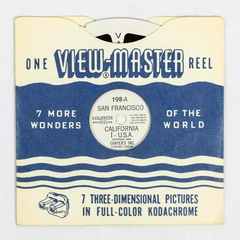Vintage ViewMaster 198A San Francisco Reel Good Pre-Owned Condition