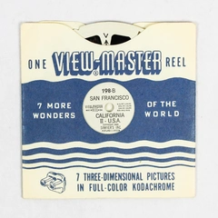 Vintage ViewMaster Reel 198B San Francisco II USA World Wonders As-Is