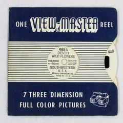 Vintage Sawyer's ViewMaster 985A Desert Wild Flowers Reel Southwestern USA