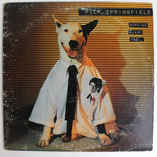 Rick Springfield Working Class Dog Vinyl Record By Rick Springfield 1981