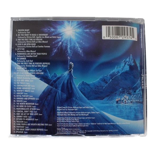 Frozen An Original Walt Disney Records Soundtrack CD 2013 Animation Score