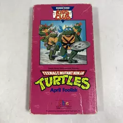 Teenage Mutant Ninja Turtles April Foolish VHS 1990 TMNT Pre-owned