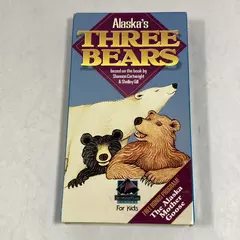 Alaska's Three Bears VHS 1999 SkyRiver Films Kids Adventure Pre-Owned