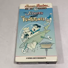 The Jetsons Meet The Flintstones VHS 1987 Hanna Barbera Pre-Owned Case Wear