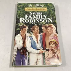 Walt Disney Swiss Family Robinson VHS 1992 Clamshell Good Pre-Owned Condition