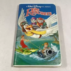 Walt Disney's The Rescuers VHS 1992 Classic Movie Pre-Owned