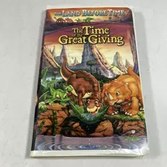 The Land Before Time III The Time of Great Giving VHS 1995 Clamshell Case
