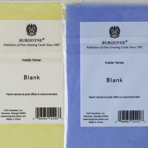 Set of 2 Burgoyne Mini Gift Greeting Card 3D Design Sealed New