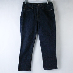 DKNY Women's 6P Petite Dark Blue Straight Leg Denim Jeans Good Condition