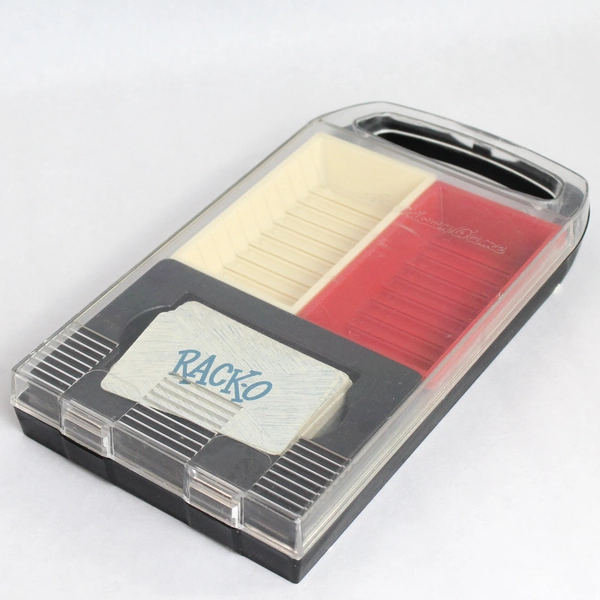 Vintage 1961 Milton Bradley Co. Rack-O Card Game Complete