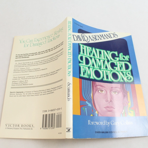 Healing for Damaged Emotions by David Seamands 1981 Trade Paperback